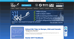 Desktop Screenshot of 321ski.co.uk